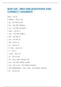 NURSING TEST BANK &lpar;2025&rpar; COMPREHENSIVE QUESTIONS AND CORRECT ANSWERS