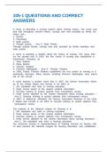 105-1 QUESTIONS AND CORRECT ANSWERS