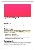 Todo lo que tenes que saber sobre apendicitis aguda