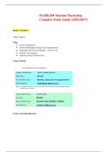 MARK304 Tourism Marketing Complete Study Guide &lpar;2026&sol;2027&rpar;    Week 1 - Lecture 1    Fandy Tjiptono    Today  ●&Tab;Course Introduction  ●&Tab;Tourism Marketing&colon; Principle and Characteristics   ●&Tab;Hospitality and Tourism Industry &colon; An Overview  ●&Tab;Tourism Environmen