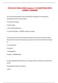 PSYCH 354 FINAL EXAM &lpar;chapters 1-14&rpar; QUESTIONS WITH CORRECT ANSWERS 