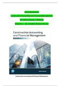 Solution Manual For Construction Accounting and Financial Management&comma; 4th Edition by Steven J&period; Peterson&comma; ISBN&colon;9780135232873 Chapters 1 - 18