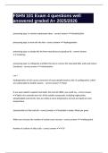 FSHN 101 Exam 4 questions well answered graded A&plus; 2025&sol;2026