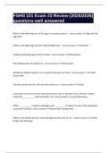 FSHN 101 Exam &num;3 Review &lpar;2025&sol;2026&rpar; questions well answered