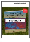 Solutions Manual for Physical Metallurgy Principles and Design 1st Edition by Haidemenopoulos &lpar;1&rpar;