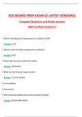 EEG Board Prep Exam 2026 &vert; 2 Latest Versions &vert;Complete Questions and Guide Answers&comma; 100&percnt; Verified Graded A&plus;