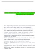 PSYCH 309 BRAITHWAITE -- PSYCHOLOGICAL TESTING -- BYU -- EXAM 1 WITH COMPLETE SOLUTIONS