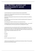 BIOL 546 FINAL questions well answered graded A&plus; passed 2025&sol;2026
