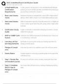 2025 UnitedHealthcare Certification Guide &sol; UHC Medicare & Product Training &sol; Score 100&percnt; &sol; Study Guide & Test Bank