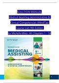 Worksheets Answer Keys &ndash; Medical Assisting&colon; Administrative & Clinical Competencies &lpar;MindTap Course List&rpar; 9th Edition by Michelle Blesi&comma; ISBN&colon;9780357502815&comma; All Chapters 1&ndash;58