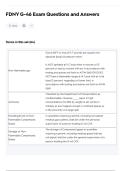 FDNY G-46 Exam Questions and Answers