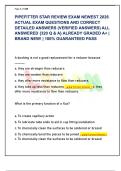 PIPEFITTER STAR REVIEW EXAM NEWEST 2026  ACTUAL EXAM QUESTIONS AND CORRECT  DETAILED ANSWERS &lpar;VERIFIED ANSWERS&rpar; ALL  ANSWERED &lbrace;320 Q & A&rcub; ALREADY GRADED A&plus; &vert;  BRAND NEW&excl; &vert; 100&percnt; GUARANTEED PASS