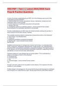 HESI FNP &ndash; Test 1 &vert; Latest 2025&sol;2026 Exam  Prep & Practice Questions