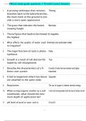 FNGLA study guide questions 1-70 with Correct Answers 