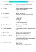 Foundations Exam Questions and Answers