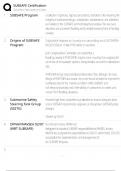 SUBSAFE Certification &sol; U&period;S&period; Navy Submarine Safety Program &sol; 2025 Study Guide &sol; Score 100&percnt; &sol; Test Bank