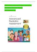 Advanced Pediatric Assessment Third Edition Test Bank by Ellen M&period; Chiocca &ndash; Latest Update 2026 &vert; Exam Prep & Practice Questions