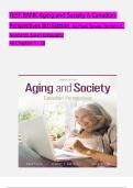 Aging and Society&colon; Canadian Perspectives 8th Edition Test Bank by Lori Campbell&comma; Mark Novak & Herbert Northcott &ndash; Latest Update 2026 &vert; Exam Prep & Practice Questions