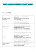 GPC-F Exam Questions with Correct Answers