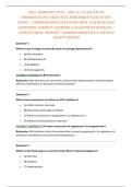 Fall Semester 2025 &vert; WGU D116 Advanced Pharmacology Objective Assessment &lpar;OA&rpar; Study Guide &vert; Comprehensive Test Bank with  Exam-Focused Questions&comma; Correct Answers & In-Depth Rationales &vert; Updated Drug Therapy&comma; Pharmacokinetics & Patient Safety Review