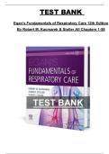 &colon; Test Bank &ndash; Egan&rsquo;s Fundamentals of Respiratory Care&comma; 12th Edition by Robert M&period; Kacmarek & James K&period; Stoller &vert; Complete Chapters 1&ndash;58