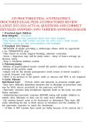 ATI PROCTORED PEDs&comma; ATI PEDIATRICS PROCTORED EXAM&comma; PEDS ATI PROCTORED REVIEW LATEST 2023-2024 ACTUAL QUESTIONS AND CORRECT DETAILED ANSWERS &lpar;100&percnt; VERIFIED ANSWERS&rpar;AGRADE