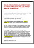 BSN 366 EXIT HESI &lpar;SPRING '25&rpar; NEWEST VERSION  2025 WITH COMPLETE SOLUTION 100&percnt; VERIFIED  ANSWERS A&plus; GRADED FREE 