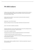 PN 4006 midterm Exam Questions with Correct Answers