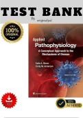 Test Bank For Applied Pathophysiology&colon; A Conceptual Approach to the Mechanisms of Disease 3rd Edition&vert;&vert;ISBN NO&colon;10&comma; 1496335864&vert;&vert;ISBN NO&colon;13&comma;978-1496335869&vert;&vert;Complete Guide A&plus; Guaranteed Pass&period;