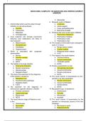 MICRO SEM 2 COMPLETE 100 QUESTIONS AND VERIFIED CORRECT ANSWERS&period;