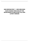 NGN RESPIRATORY 1 - HESI MED-SURG