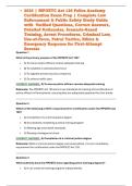 2025 &vert; MPOETC Act 120 Police Academy Certification Exam Prep &vert; Complete Law Enforcement & Public Safety Study Guide with 350&plus; Verified Questions&comma; Correct Answers&comma; Detailed Rationales&comma; Scenario-Based Training&comma; Arrest Procedures&comma; Criminal Law&comma; Use-of-Force&comma;