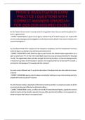 PRIVATE INVESTIGATION EXAM PRACTICE I QUESTIONS WITH CORRECT ANSWERS GRADED A&plus;