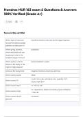 Hondros NUR 163 exam 2 Questions & Answers 100&percnt; Verified &lpar;Grade A&plus;&rpar;