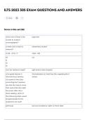 ILTS 2023 305 EXAM QUESTIONS AND ANSWERS