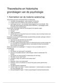 Theoretische en historische grondslagen van de psychologie &lpar;vub&rpar;