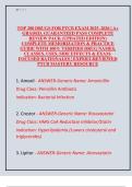 TOP 200 DRUGS FOR PTCB EXAM 2025&ndash;2026 &vert; A&plus; GRADED&comma; GUARANTEED PASS COMPLETE REVIEW PACK &lpar;UPDATED EDITION&rpar;  Complete Memorization & Practice Guide with 100&percnt; Verified Drug Names&comma; Classes&comma; Uses&comma; Side Effects & Exam-Focused Rationales &vert; Expert-Reviewed PTCB M