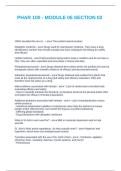 PHAR 100 - MODULE 05 SECTION 02