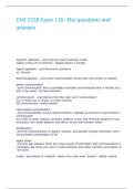 CMI 3358 Exam 1 Dr&period; Eko questions and answers