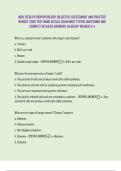WGU D236 Pathophysiology Objective Assessment & Practice Test Bank NEWEST 2026 &vert; Most Tested Questions & Verified Detailed Answers &vert; Graded A&plus;