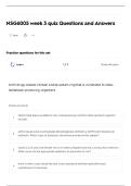 NSG6005 week 3 quiz Questions and Answers