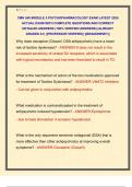   CMN 548 MODULE 5 PSYCHOPHARMACOLOGY EXAM LATEST 2026  ACTUAL EXAM WITH COMPLETE QUESTIONS AND CORRECT  DETAILED ANSWERS &lpar;100&percnt; VERIFIED ANSWERS&rpar; &vert;ALREADY  GRADED A&plus;&vert; &vert;&vert;PROFESSOR VERIFIED&vert;&vert; &vert;&vert;BRANDNEW&excl;&excl;&excl;&vert;&vert; 