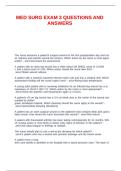 MED SURG EXAM 3 QUESTIONS AND ANSWERS&period;docx