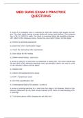 MED SURG EXAM 3 PRACTICE QUESTIONS&period;docx