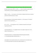 NEC NFPA 70 Exam Questions with Correct Answers 100&percnt; Verified &vert;Latest Update