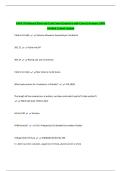 NFPA 70 National Electrical Code Exam Questions with Correct Answers 100&percnt;  Verified &vert;Latest Update