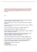 Florida Chiropractic Laws and Rules&comma; Florida Chiropractic Laws and Rules &lbrack;ACTUAL EXAM&rsqb; LATEST VERSION &lbrack;QUESTIONS AND ANSWERS&rsqb; WITH PRACTICE EXAM  DETAILED AND VERIFIED FOR GUARANTEED PASS- LATEST UPDATE 2025 GRADED A 