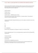 SCI 225 - WEEK 2 & 3 QUIZ &vert; QUESTIONS AND ANSWERS &vert; WITH COMPLETE SOLUTION