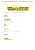 FISDAP Operations Exam &lpar;EMT&rpar; &vert; Verified Questions & Correct Detailed Answers &vert; Latest A&plus; Grade &vert; 2025&sol;2026 Edition
