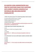 North Carolina Assisted Living Administrator Exam Study Guide
